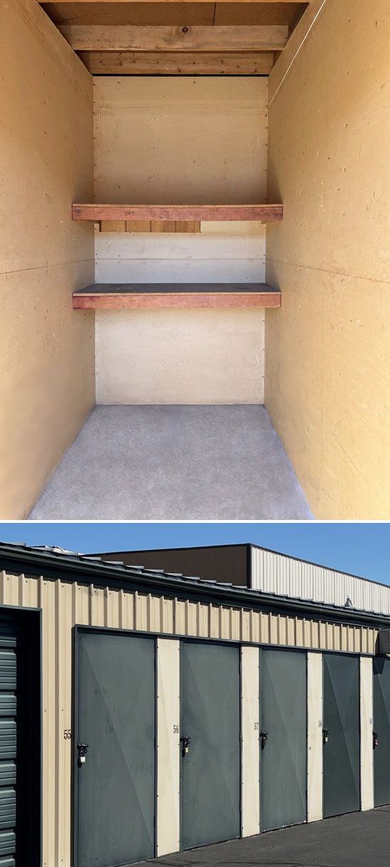 3 X 10 storage unit